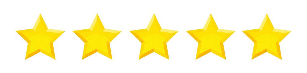 Perfect five-star rating illustration